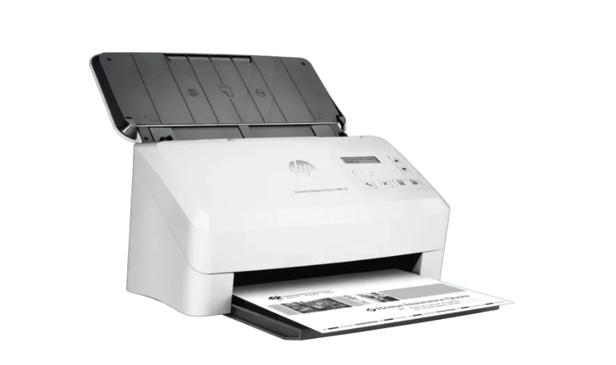 ESCÁNER HP SCANJET ENTERPRISE FLOW 7000 S3 ESCÁNER DE ALIMENTACIÓN POR HOJAS, RESOLUCIÓN 600 DPI, 75 PPM, DÚPLEX AUTOMÁTICO, ADF 80 HOJAS, vista 3